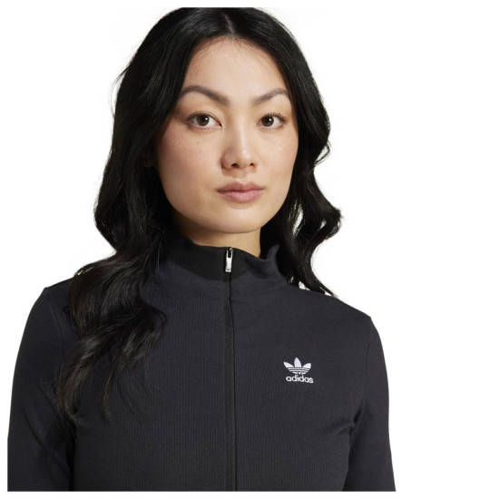 Adidas Γυναικεία ζακέτα Essentials Ribbed Full-Zip Track Top